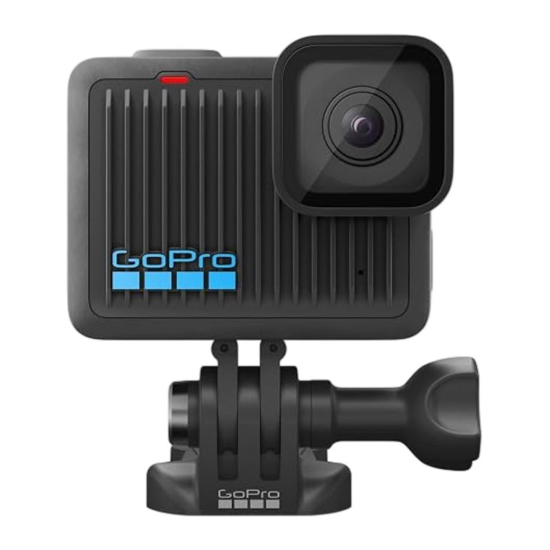 Cámara de acción GoPro Hero 4K 30 fps pantalla táctil negro frontal