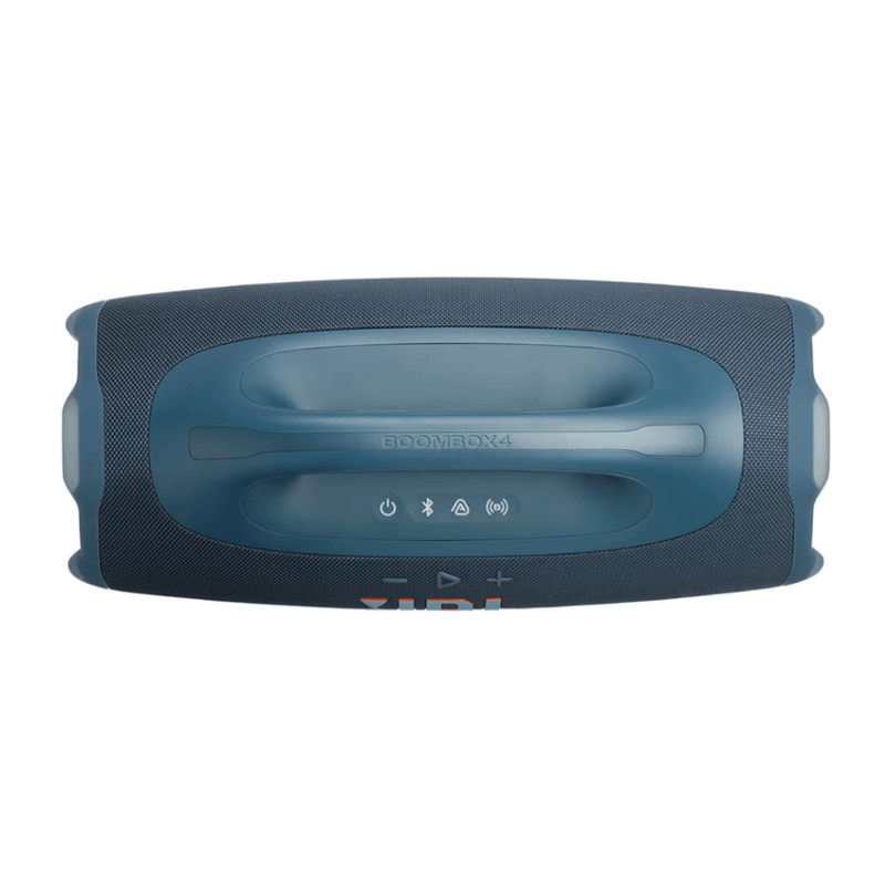Parlante JBL Boombox 4 210W Bluetooth 5.4 IP68 azul controles