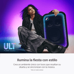 Parlante Sony ULT TOWER 5 300W Bluetooth 5.3 IPX4 negro luces