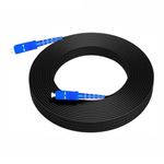 Cable de fibra óptica Netcom 200 m monocomando negro cenital