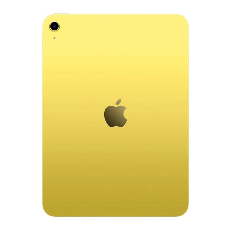 iPad A16 2025 Wi-Fi 11" 128GB 12MP amarillo dorsal