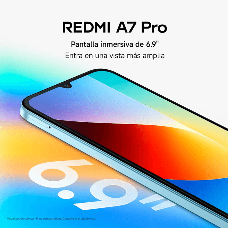 Xiaomi Redmi A7 Pro 4G 128GB 4GB RAM 13MP negro pantalla 6.9"