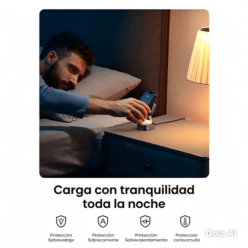 Estación de carga inalámbrica Ugreen 35316, 15 W garantía