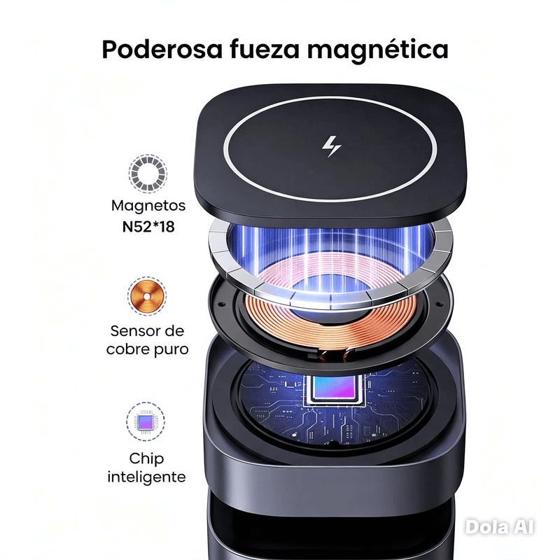 Estación de carga inalámbrica Ugreen 15 W