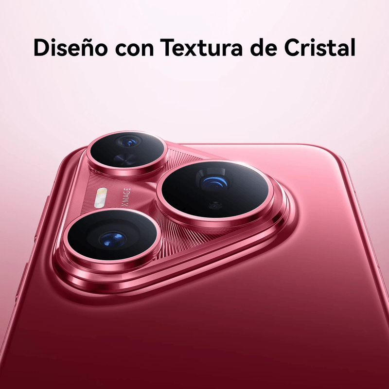 Huawei Pura 80 Pro 4G 512GB 12GB RAM 50MP rojo textura