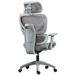 Silla ergonómica Plus CADI reclinable gris dorsal