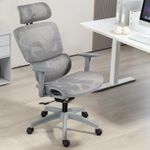 Silla ergonómica Plus CADI reclinable gris garantía