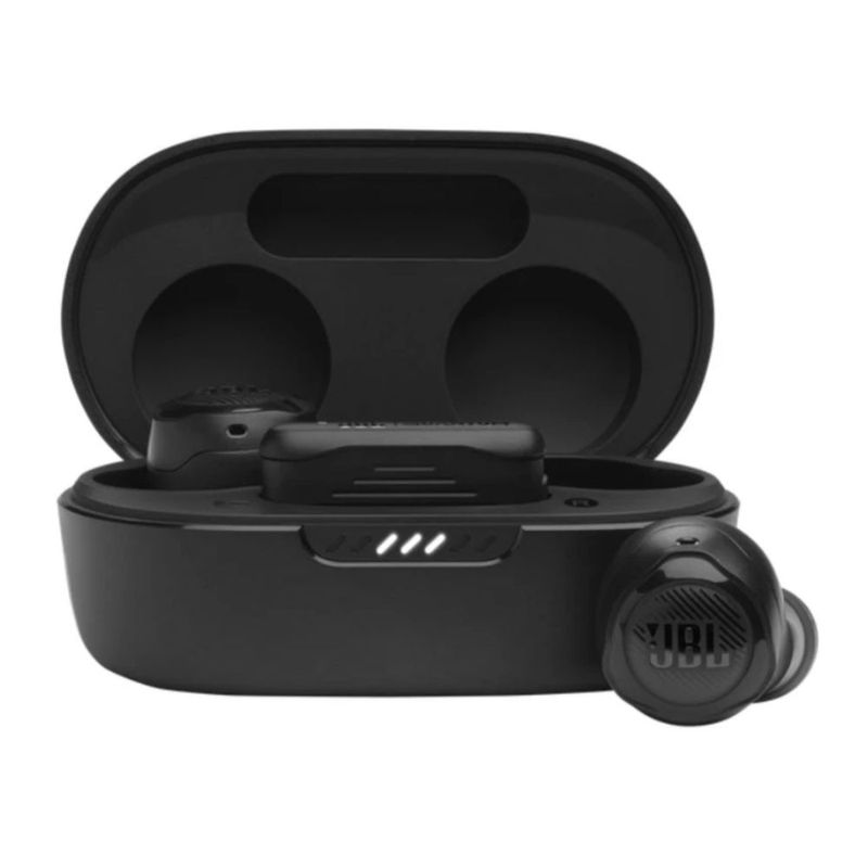 Audífonos JBL Quantum TWS Air Bluetooth 5.2 IPX4 negro frontal