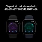 Apple Watch Series 12 GPS 46mm OLED WR50 dark bronze funciones de entrenamiento