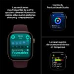 Apple Watch Series 12 GPS 46mm OLED WR50 dark bronze funciones