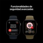 Apple Watch Series 12 GPS 46mm OLED WR50 dark bronze funciones avanzadas