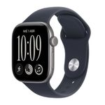 Apple Watch Series 12 GPS 46mm OLED WR50 space gray oblicuo