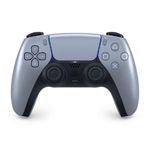 Mando Sony DualSense para PS5 inalámbrico plateado frontal