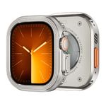 Case Urvoi Military para Apple Watch Ultra 49 mm, titanio frontal