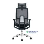 Silla Evox Ultimate C24 ergonómica reclinable, negra dorsal