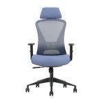 Silla Evox Ultimate C1 reclinable 150 kg, azul frontal