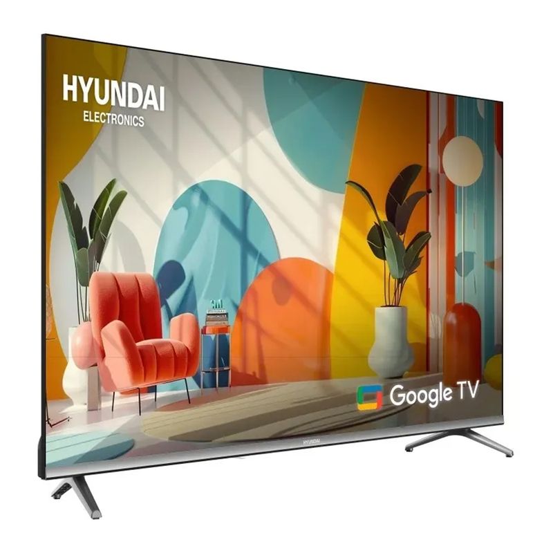 Smart TV Hyundai HYLED4326QG 43 FHD Google TV 2025 frontal oblicuo