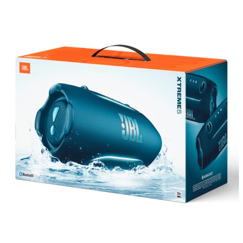 JBL Xtreme 5 130 W Bluetooth 6.0 hasta 28 h IP68 azul caja