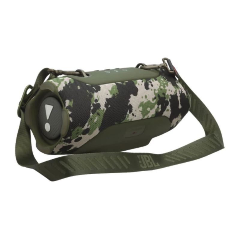 JBL Xtreme 5 130 W Bluetooth 6.0 hasta 28 h IP68 camuflado con correa transporte posterior