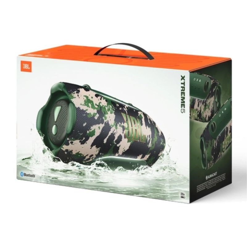 JBL Xtreme 5 130 W Bluetooth 6.0 hasta 28 h IP68 camuflado caja