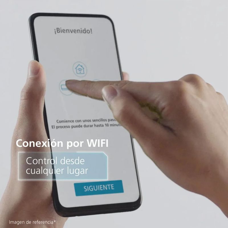 Aire acondicionado Mabe Inverter 9000 BTU con Wi-Fi app