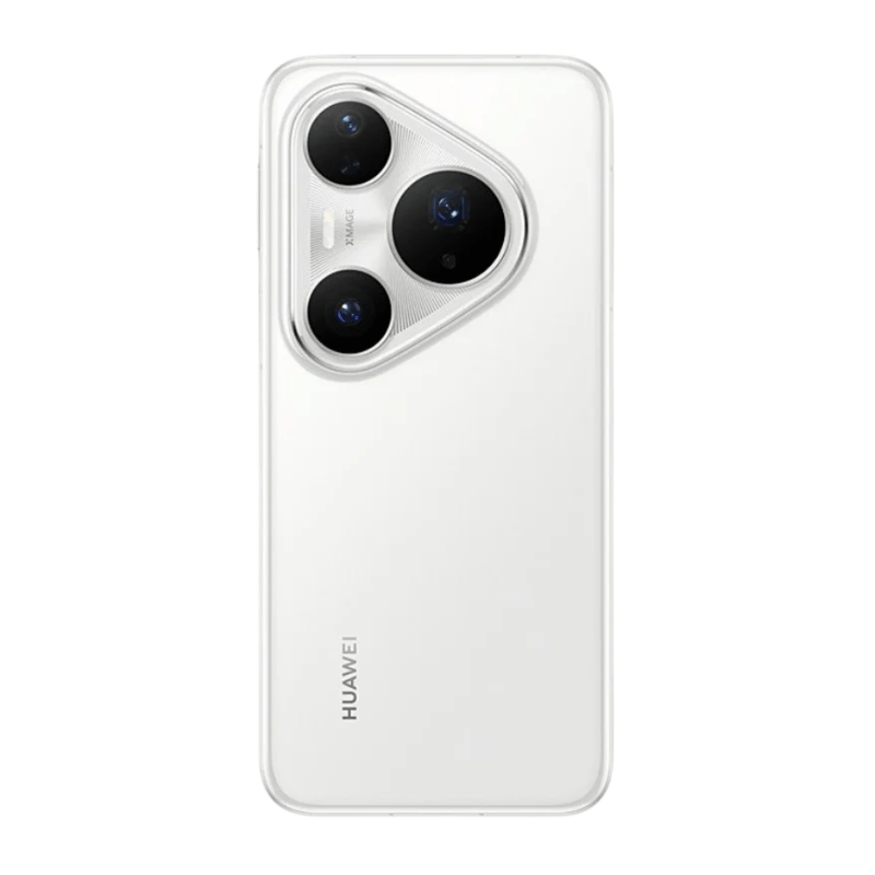 Celular Huawei Pura 80 Pro 4G 512GB 12GB 50MP blanco posterior