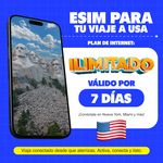 eSIM MIFI Estados Unidos, datos ilimitados por 7 días beneficios