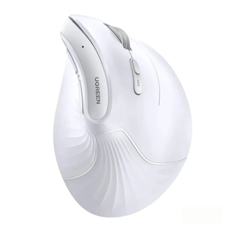 Mouse Vertical Ugreen 45759 4000 DPI Blanco cenital