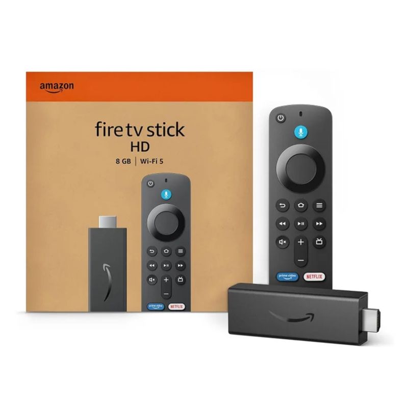 Convertido a Smart TV Amazon Fire TV Stick HD Alexa Voice Remote negro empaque