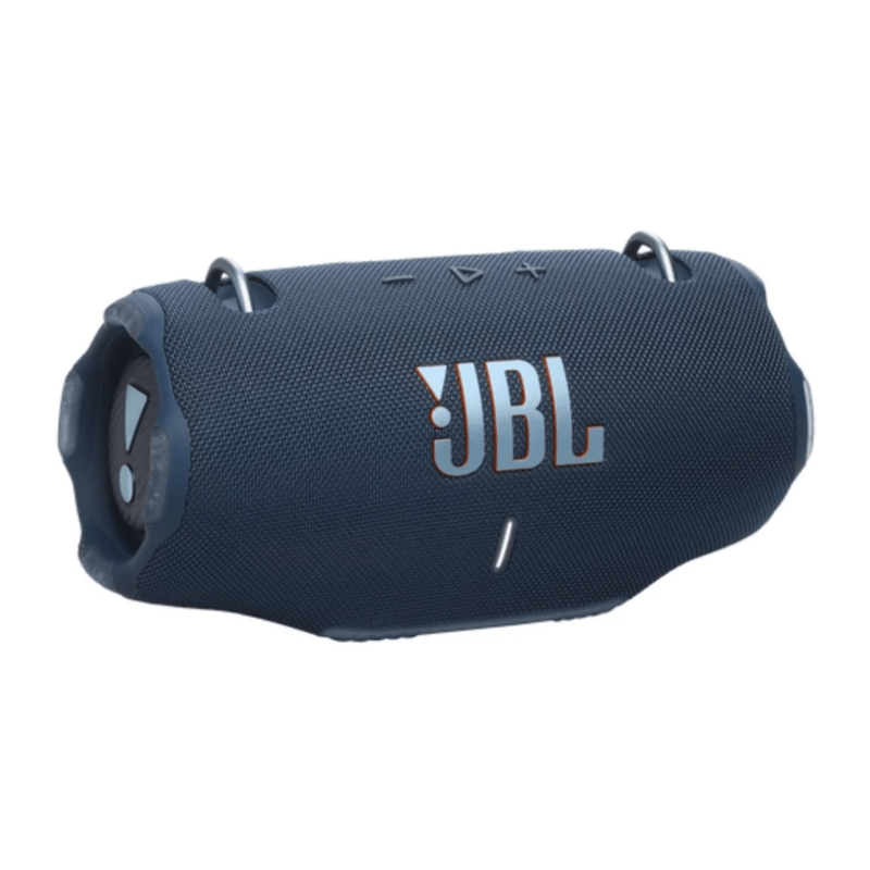 Parlante bluetooth JBL Xtreme 4 100 W IP67 30 h azul oblicuo derecha