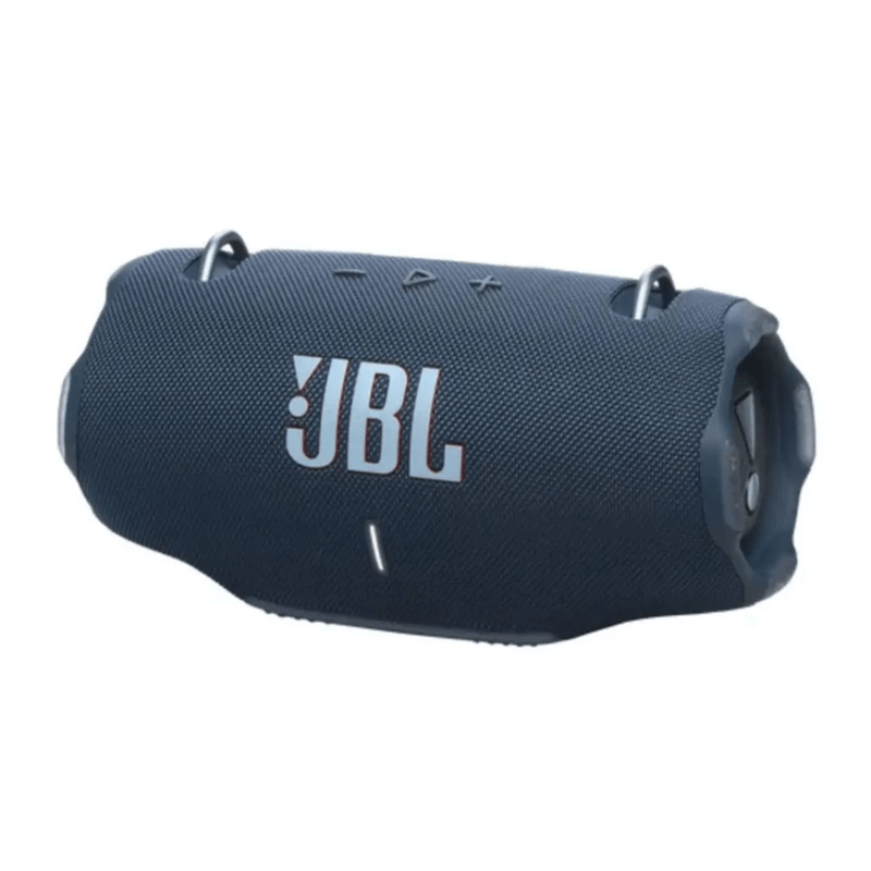 Parlante bluetooth JBL Xtreme 4 100 W IP67 30 h azul oblicuo izquierda