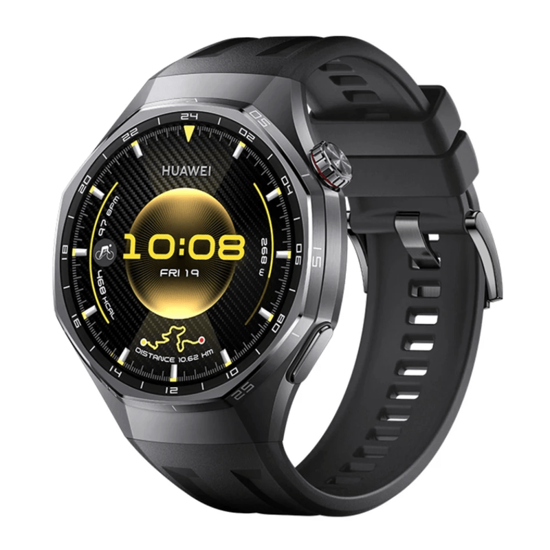 Smartwatch Huawei Watch GT 6 Pro 46 mm AMOLED GPS negro oblicuo