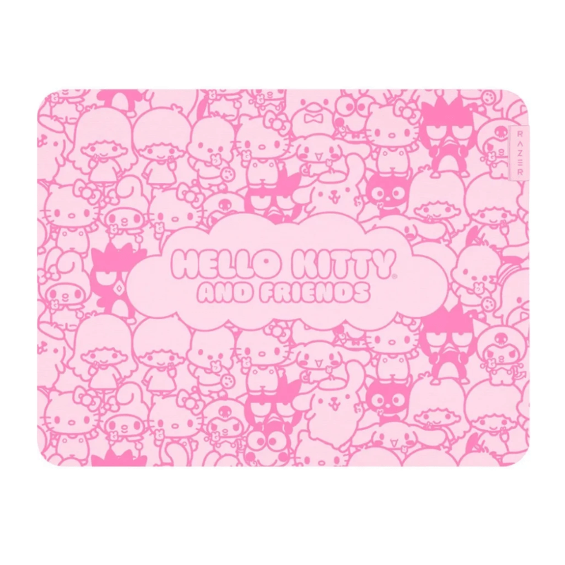 Mouse pad Razer Gigantus V2 Medium Hello Kitty rosa frontal