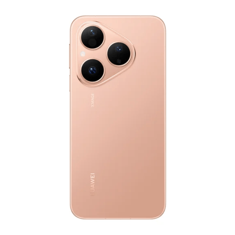 Celular Huawei Pura 80 4G 256GB 12GB 50MP dorado posterior