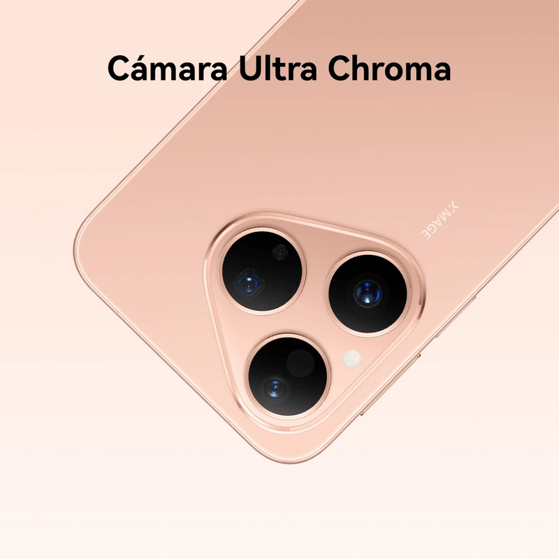 Celular Huawei Pura 80 4G 256GB 12GB 50MP dorado cámara chroma