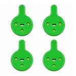 Kit 4 pastillas de freno paleta 22x32mm scooter eléctrico dorsal