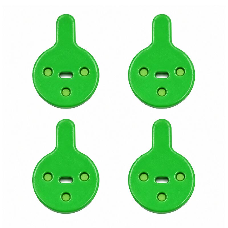 Kit 4 pastillas de freno paleta 22x32mm scooter eléctrico dorsal