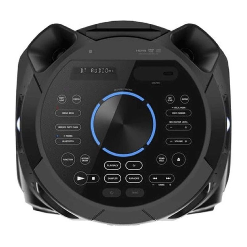 Parlante de torre Sony MHC-V73D 1440 W Bluetooth negro controles