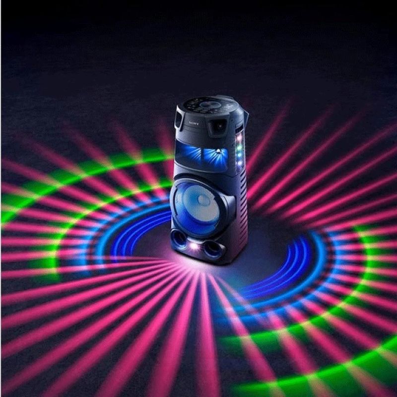 Parlante de torre Sony MHC-V73D 1440 W Bluetooth negro iluminación