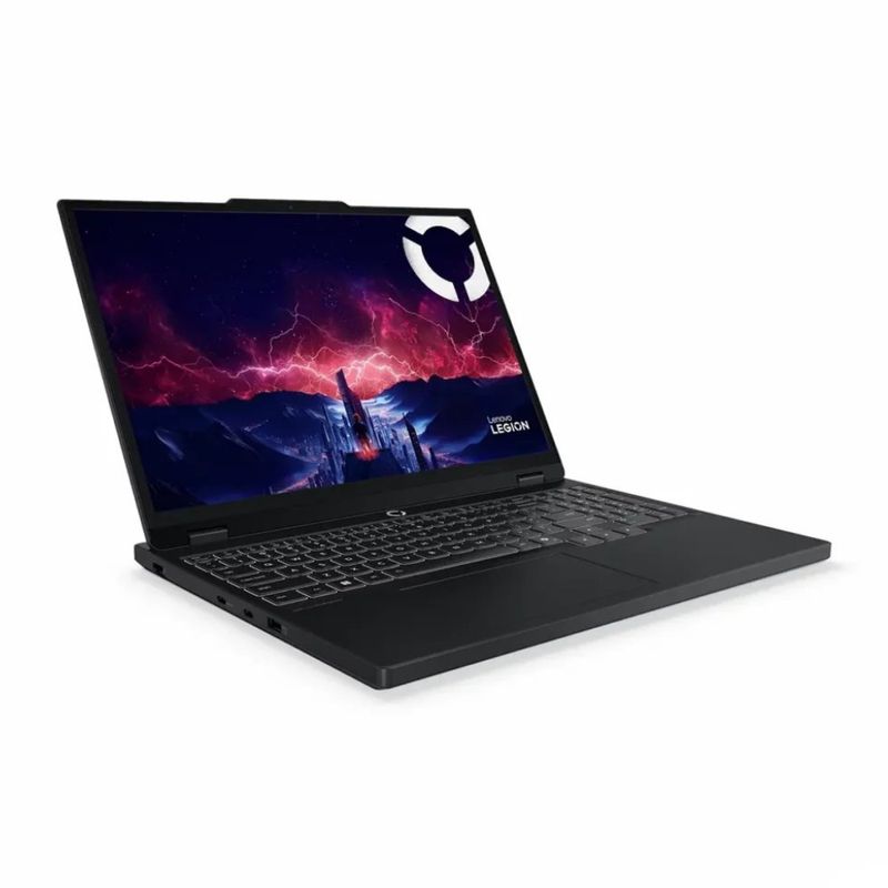 Laptop Lenovo Legion 5 Ryzen 7 RTX 5060 1TB negro frontal oblicuo