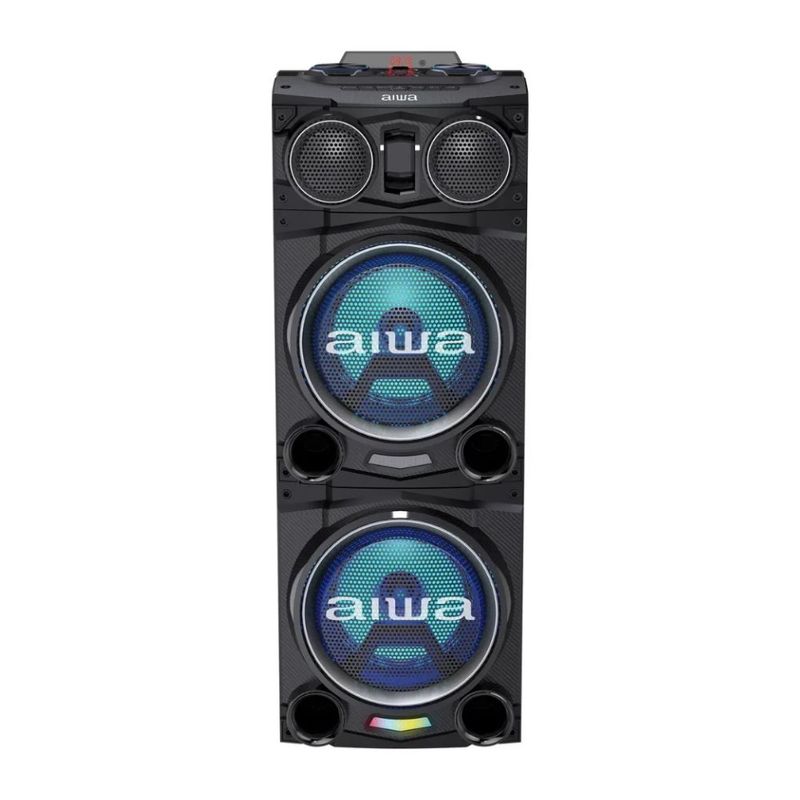 Parlante de torre Aiwa AWPOC10 250 W Bluetooth negro frontal