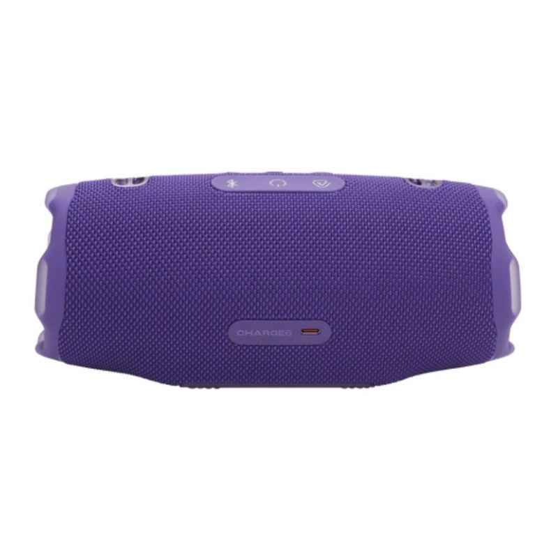 Parlante Bluetooth JBL Charge 6 45 W IP67 28 h morado inferior
