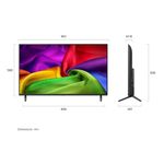 Smart TV LG 43NU800BPSC 43 4K NanoCell negro medidas