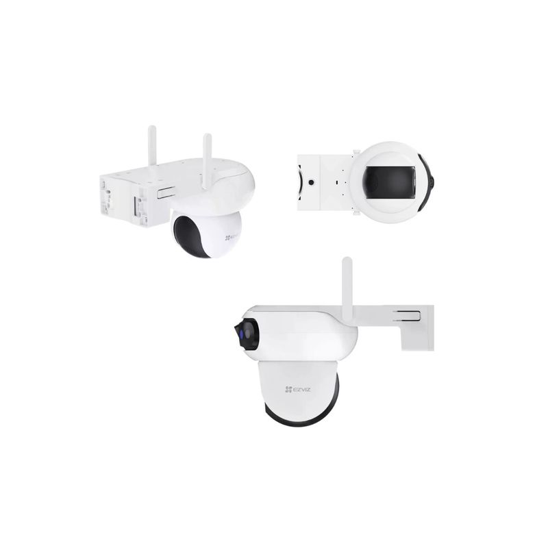 Cámara EZVIZ H90F Triple 3K, PTZ, Wi-Fi 6, exterior frontal características garantía