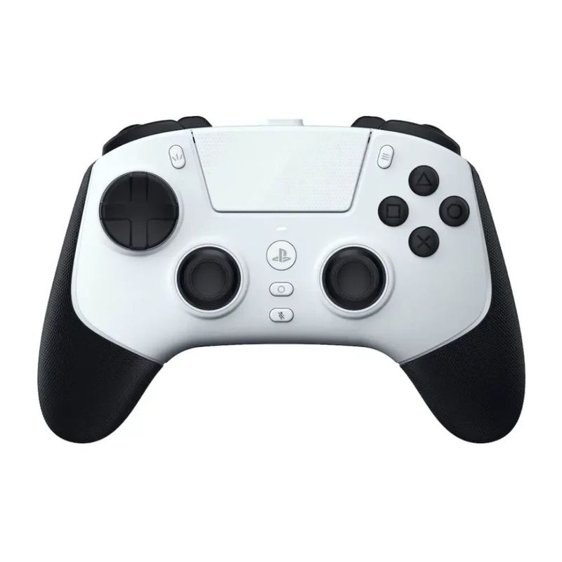 Mando PS5 PC Razer Raiju V3 Pro inalámbrico blanco frontal