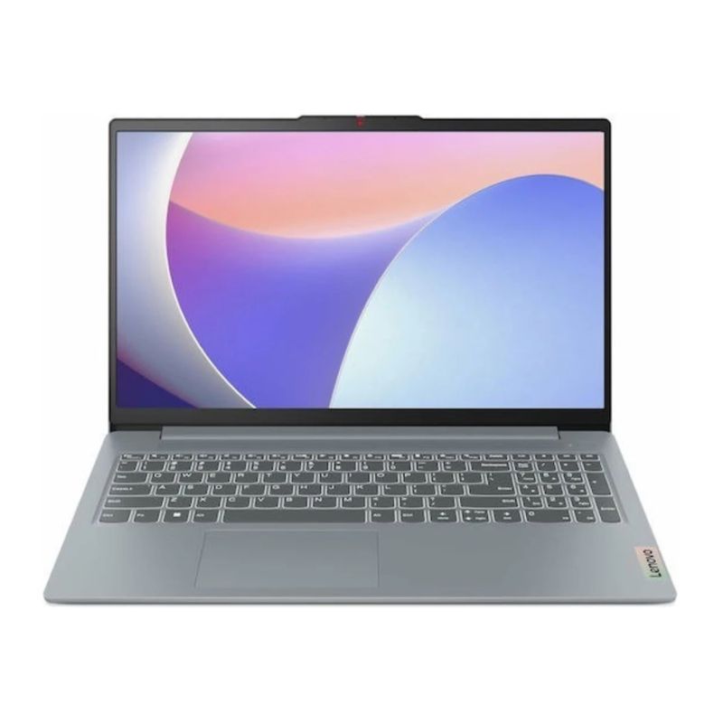 Laptop Lenovo IdeaPad Slim 3 Core 3 8GB 128GB gris frontal