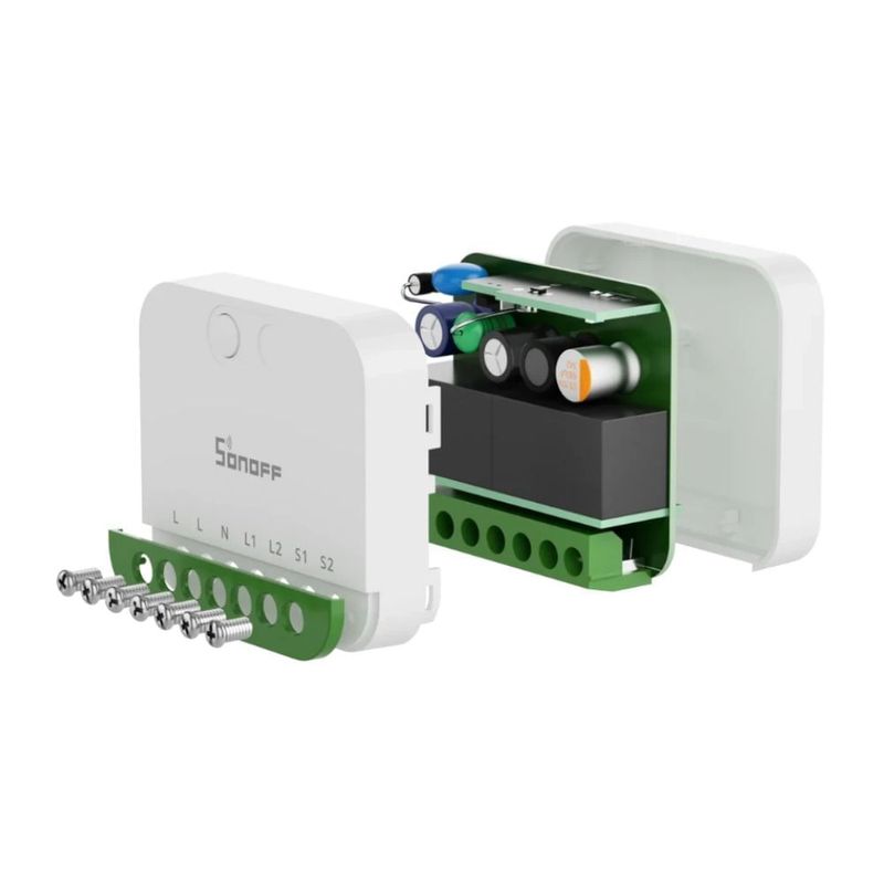 Interruptor inteligente Sonoff Mini DUO Wi-Fi 2 canales módulo interno