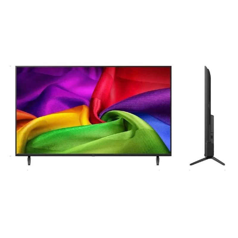 Smart TV LG 50NU800BPSC 50" 4K NanoCell negro frontal y lateral