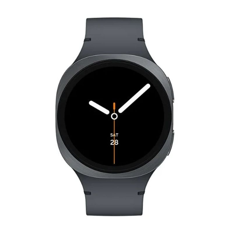 Samsung Galaxy Watch8 40 mm, AMOLED, GPS, eSIM, gris oscuro frontal