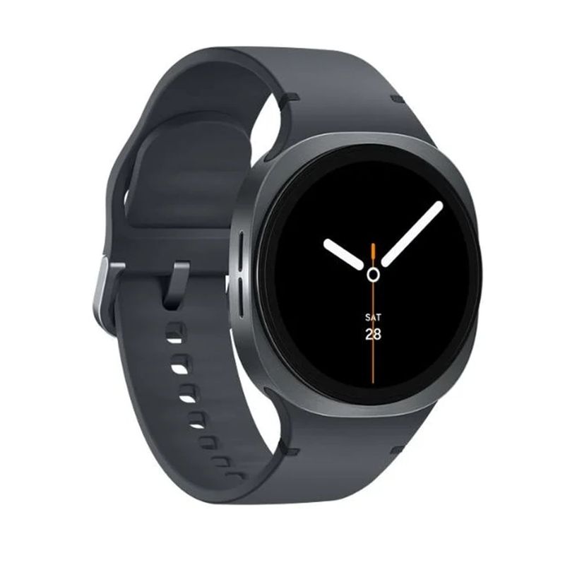 Samsung Galaxy Watch8 40 mm, AMOLED, GPS, eSIM, gris oscuro diagonal